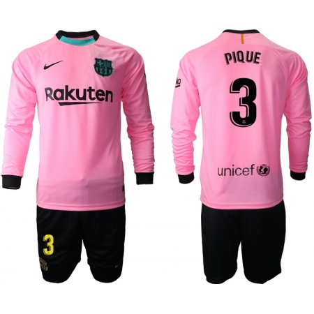 FC Barcelona Pique 3 Kind Third Tenue 2020-21 L/S